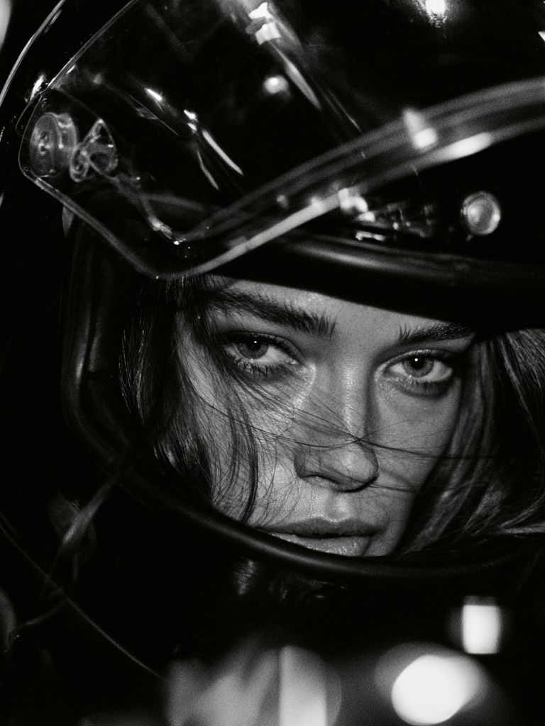Helmet Portrait Photography Poster. poster — photography art