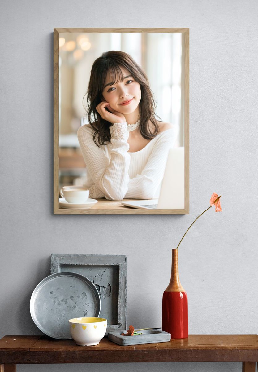 Soft Portrait Photography Poster. — room view 3