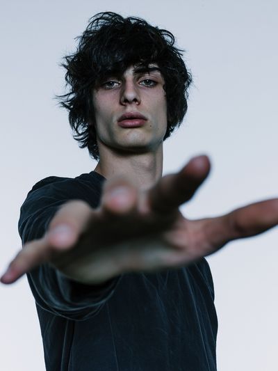 Moody Portrait Photography Poster. poster