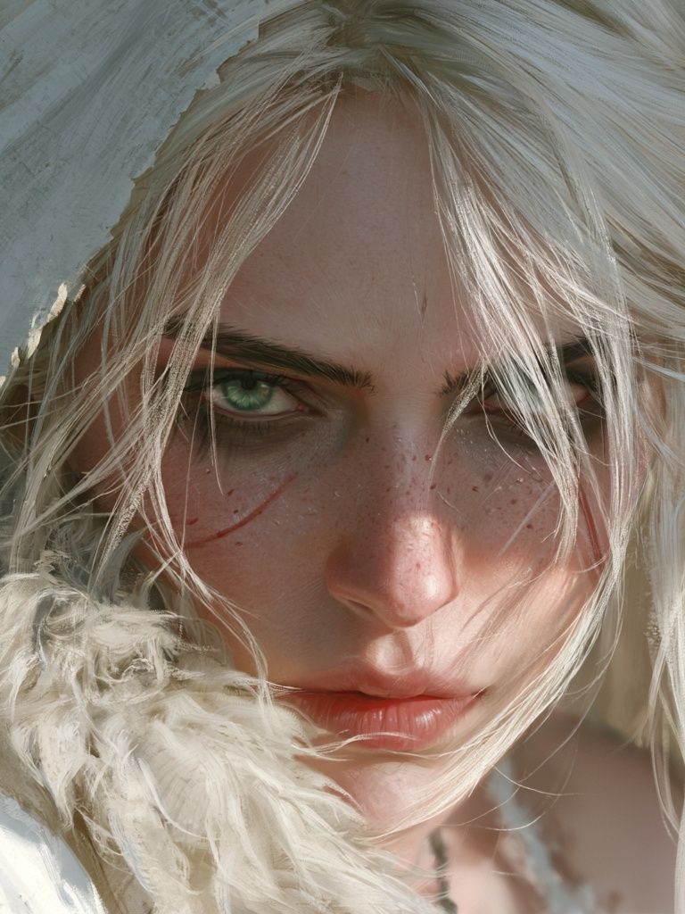 Blonde Portrait Photography Poster. poster — photography art
