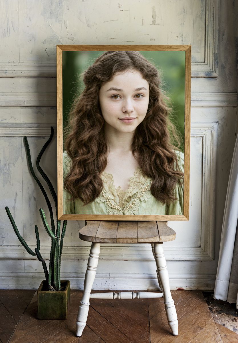 Soft Portrait Photography Poster. room preview