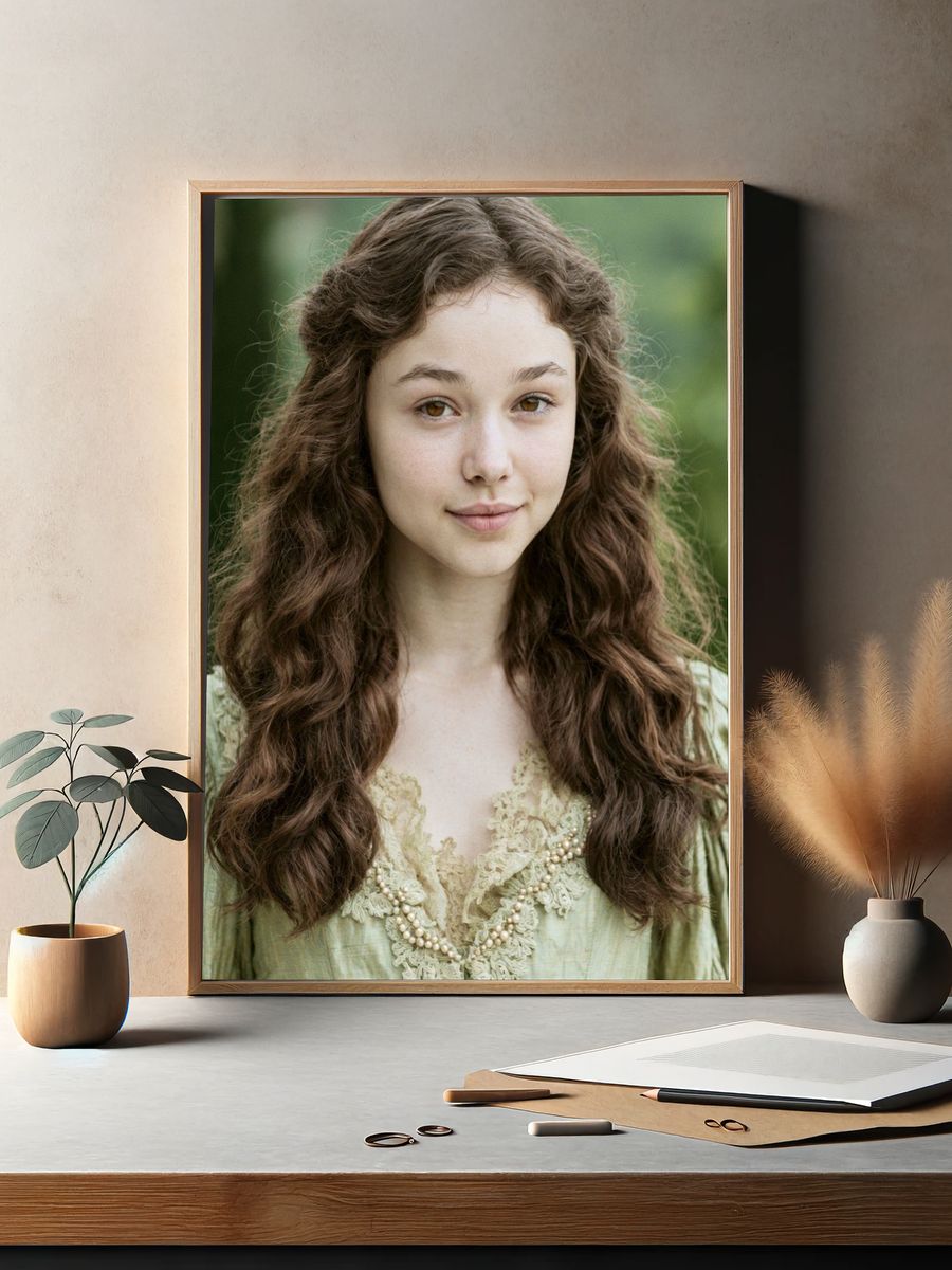 Soft Portrait Photography Poster. — room view 2