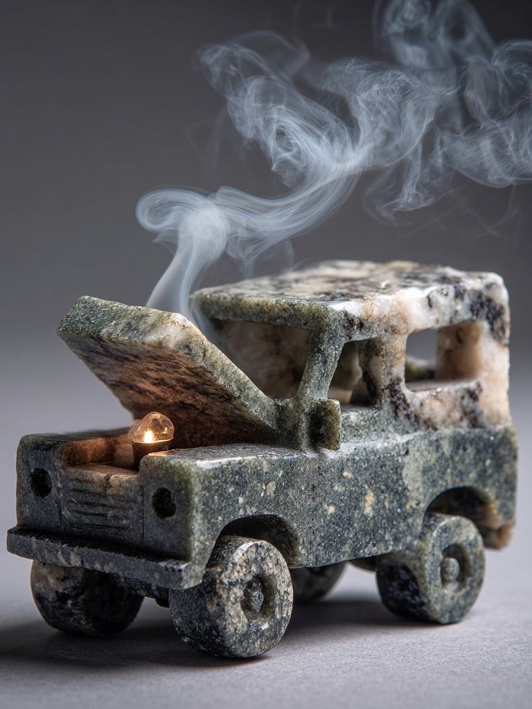 Stone Truck Still Life Poster. poster — photography art