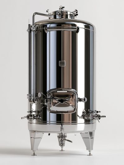 Stainless Steel Tank Photography Poster.