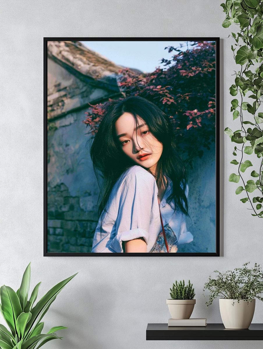 Dreamy Portrait Photography Poster. — room view 4