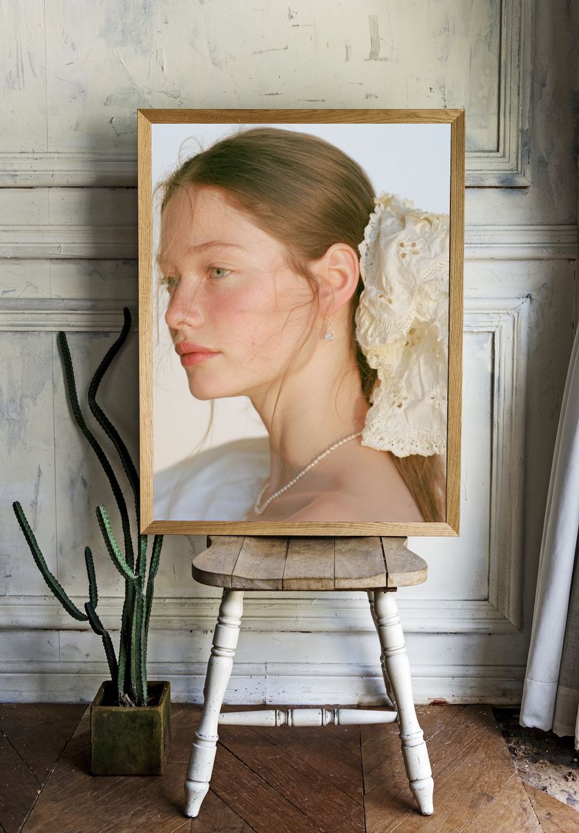 Soft Portrait Photography Poster. room preview