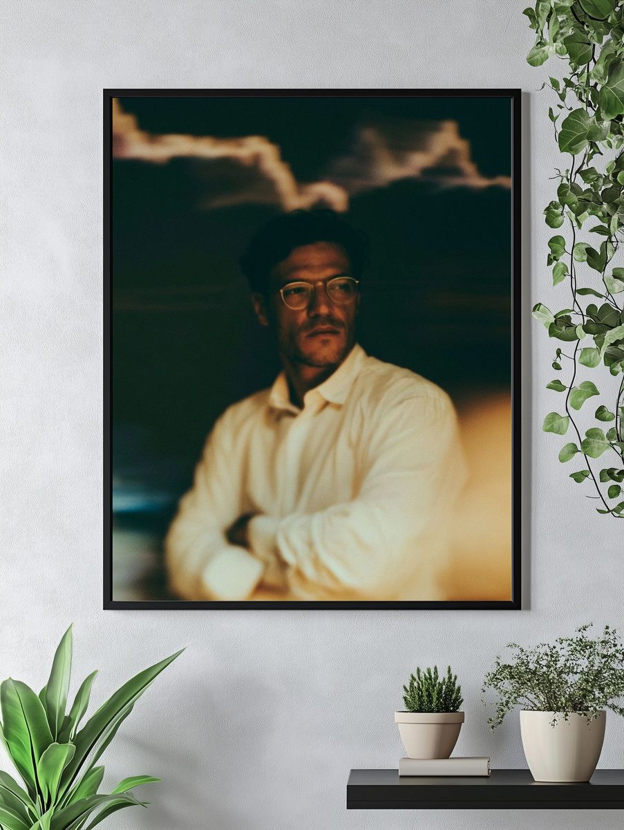 Moody Portrait Photography Poster. — room view 4
