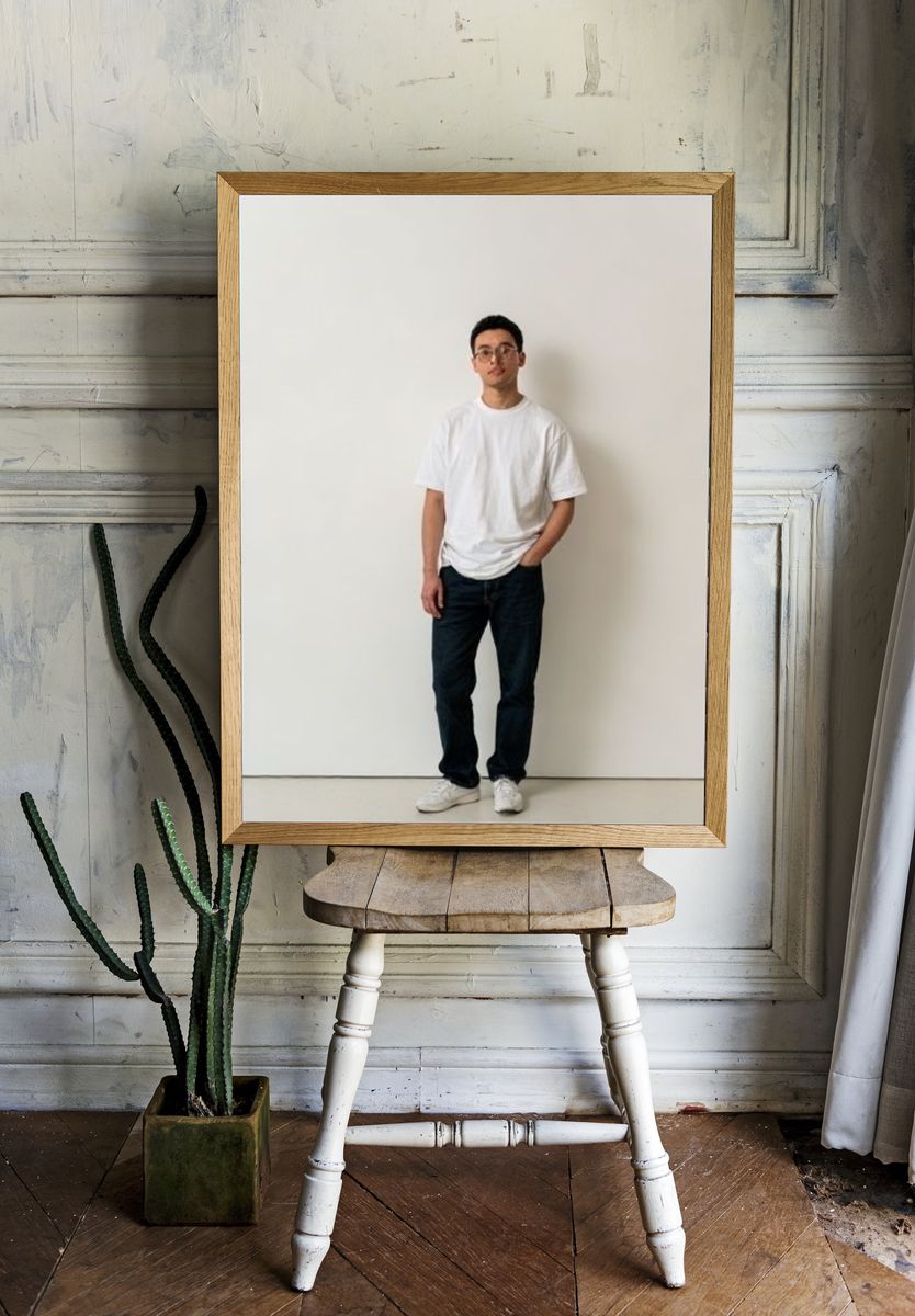 Minimalist Portrait Photography Poster. room preview