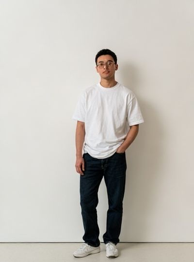 Minimalist Portrait Photography Poster.