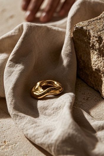 Golden Ring Still Life Photography Poster. poster — photography art
