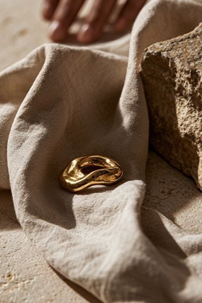 Golden Ring Still Life Photography Poster. poster