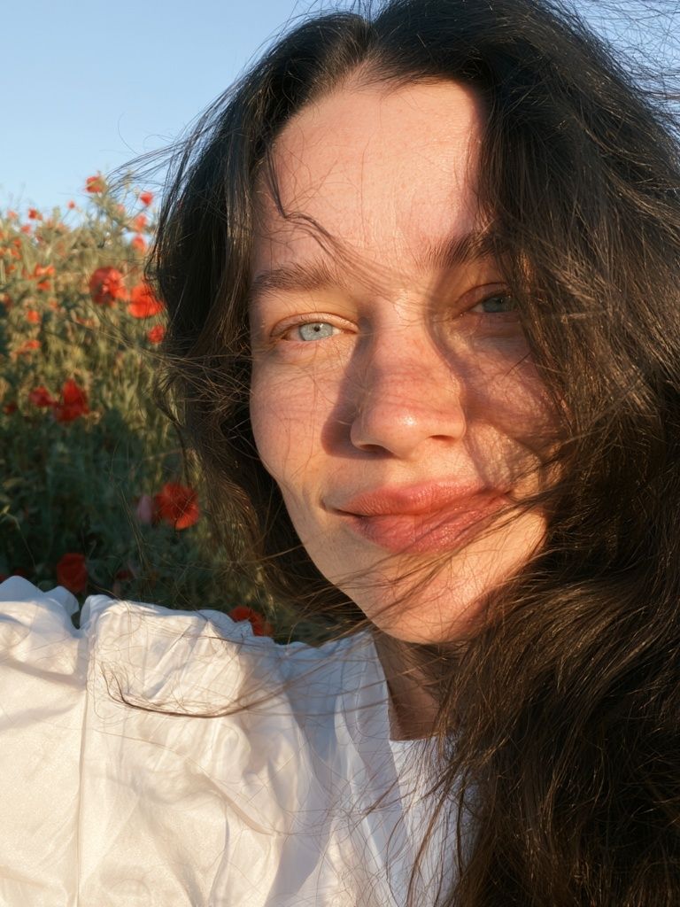 Sunlit Floral Portrait Photography Poster. poster — photography art