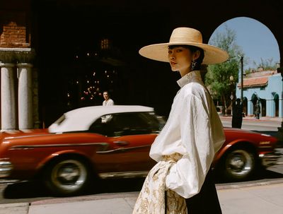 Vintage Street Fashion Poster.