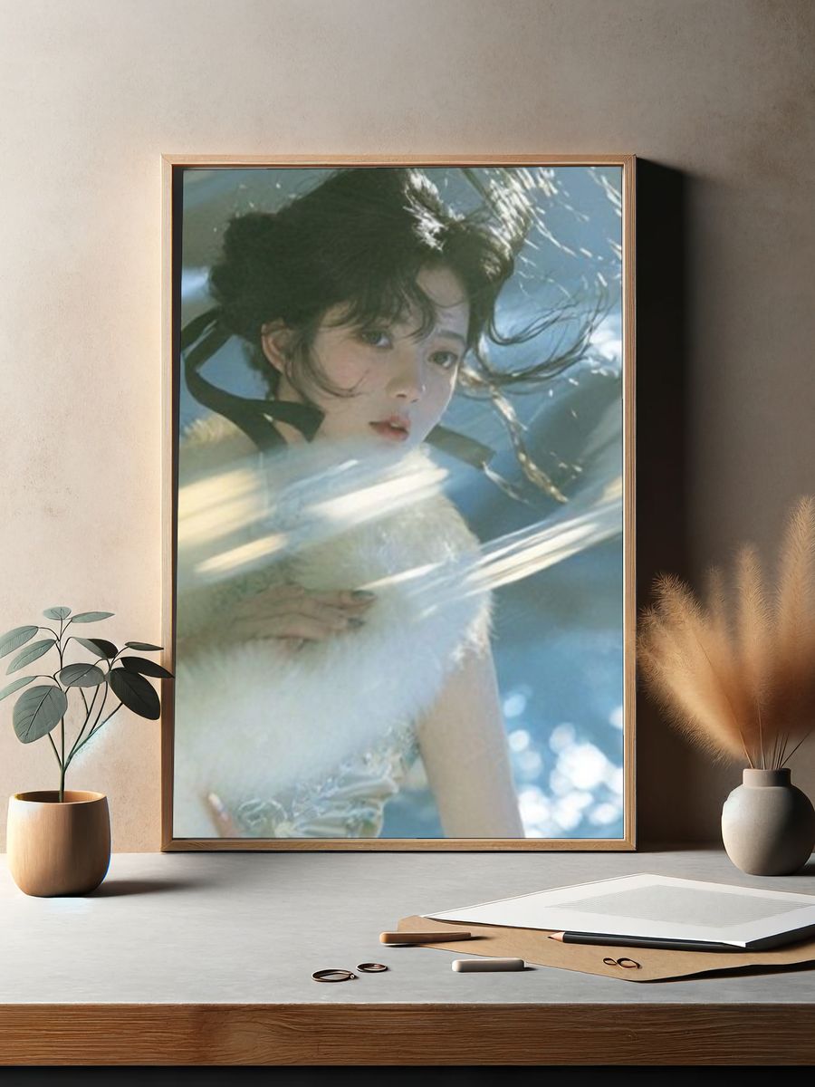Dreamy Portrait Photography Poster. — room view 2