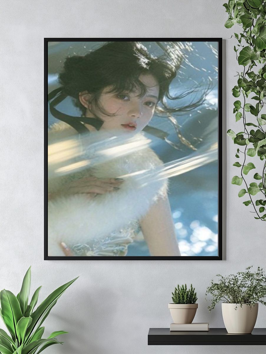 Dreamy Portrait Photography Poster. — room view 4