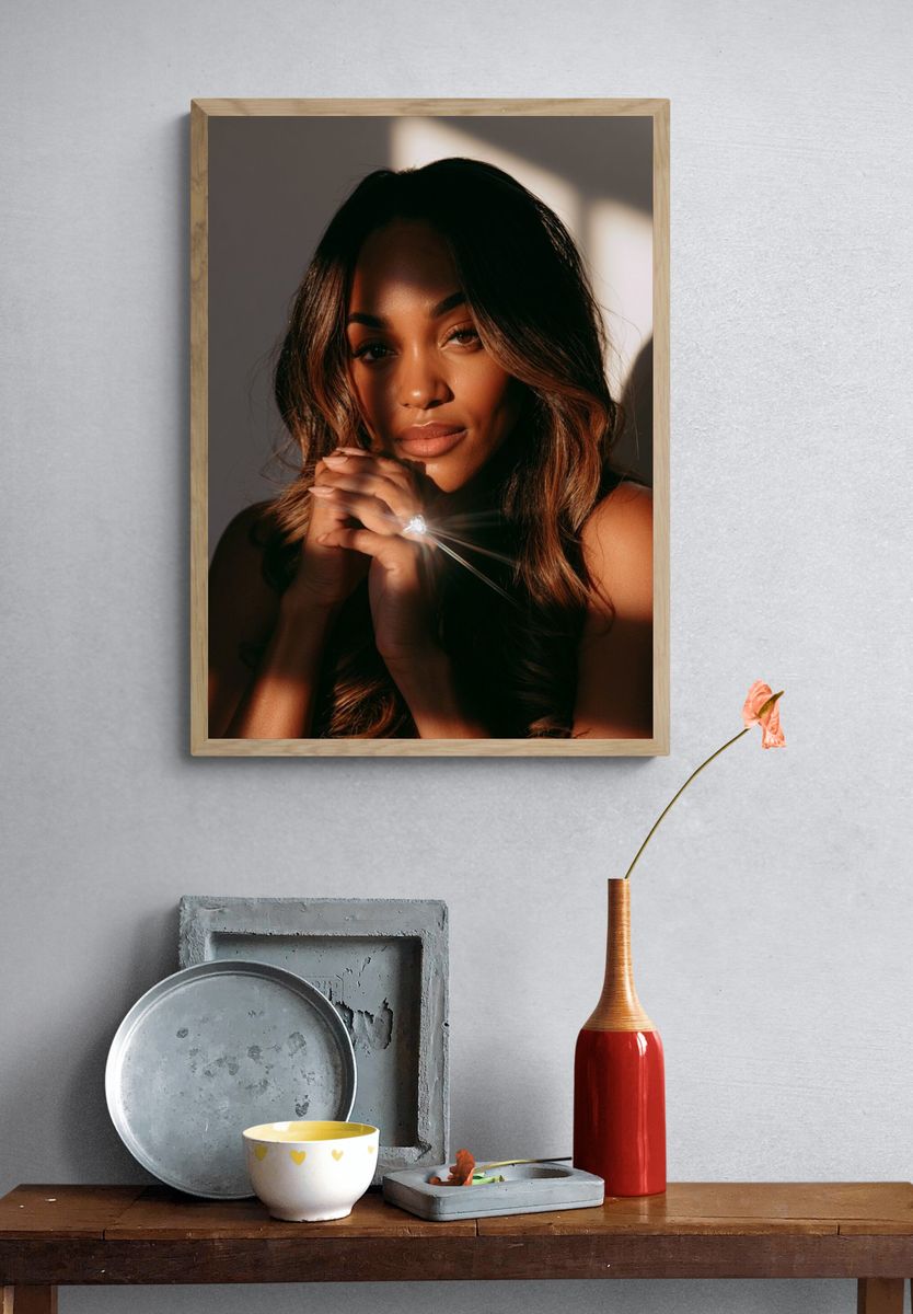 Golden Light Portrait Poster. — room view 3