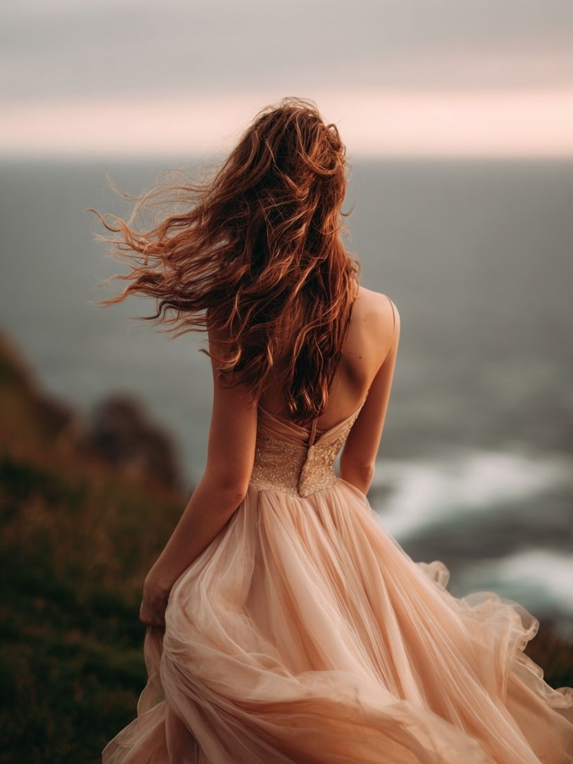 Coastal Breeze Portrait Print. poster detail