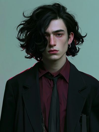 Moody Portrait Photography Poster. poster
