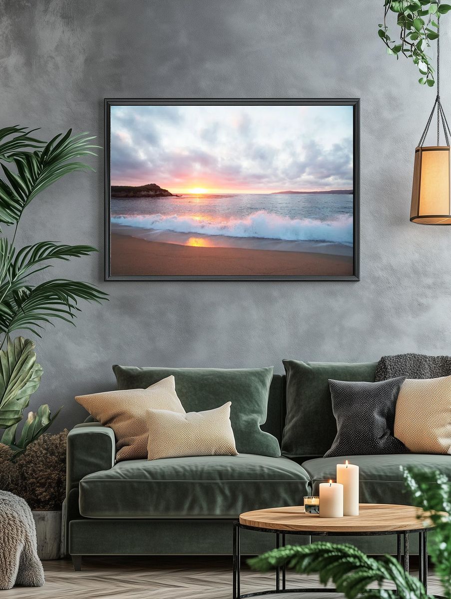 Pacific Coast Sunset Monterey, California. — room view 4