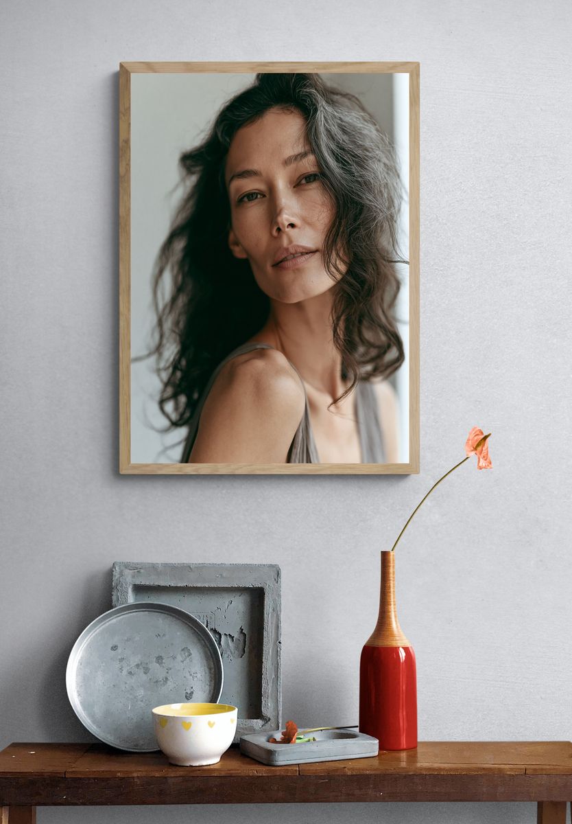 Soft Portrait Photography Poster. — room view 3