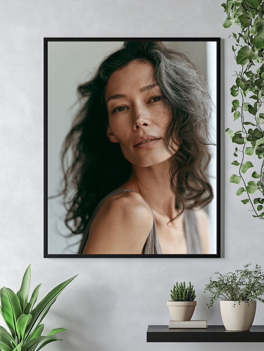 Soft Portrait Photography Poster. — room view 4