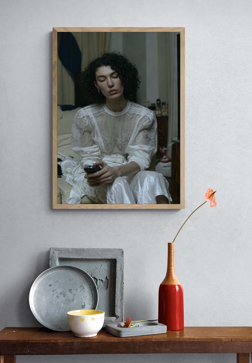 Quiet Portrait Photography Poster. — room view 3