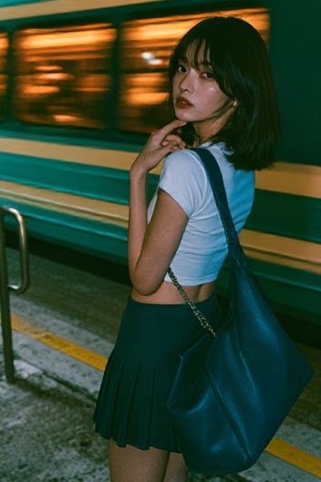 Subway Portrait Photography Poster. poster — photography art
