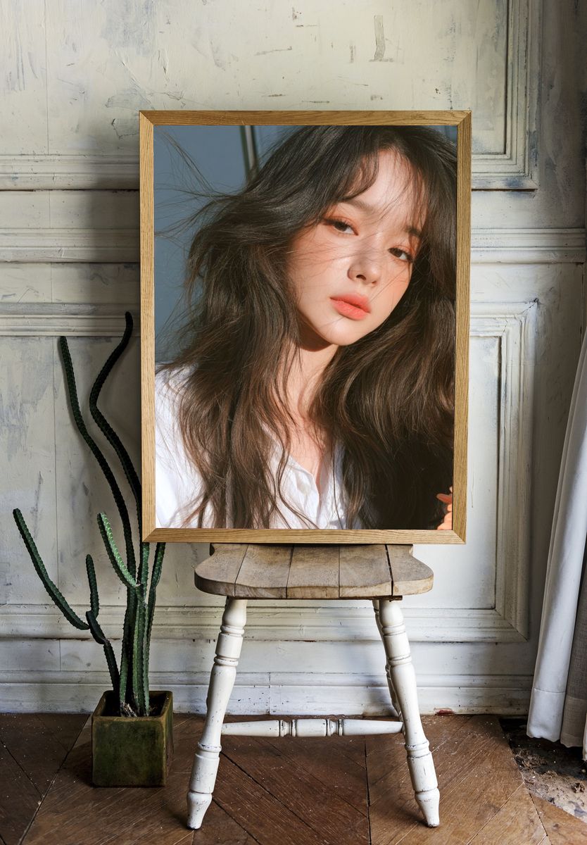 Soft Light Portrait Print. room preview