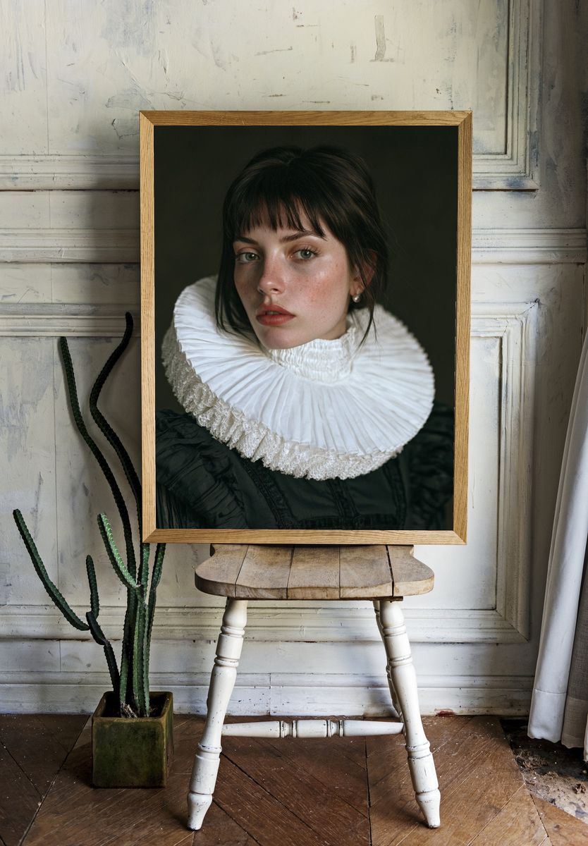 Victorian Portrait Photography Poster. — room view 1