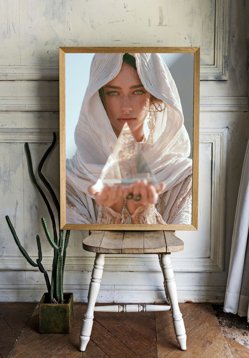 Mystic Portrait Photography Poster. — room view 1