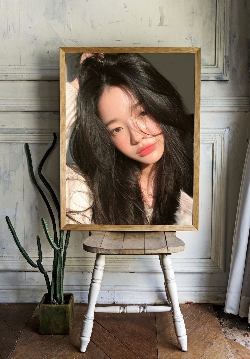 Soft Light Portrait Print. room preview