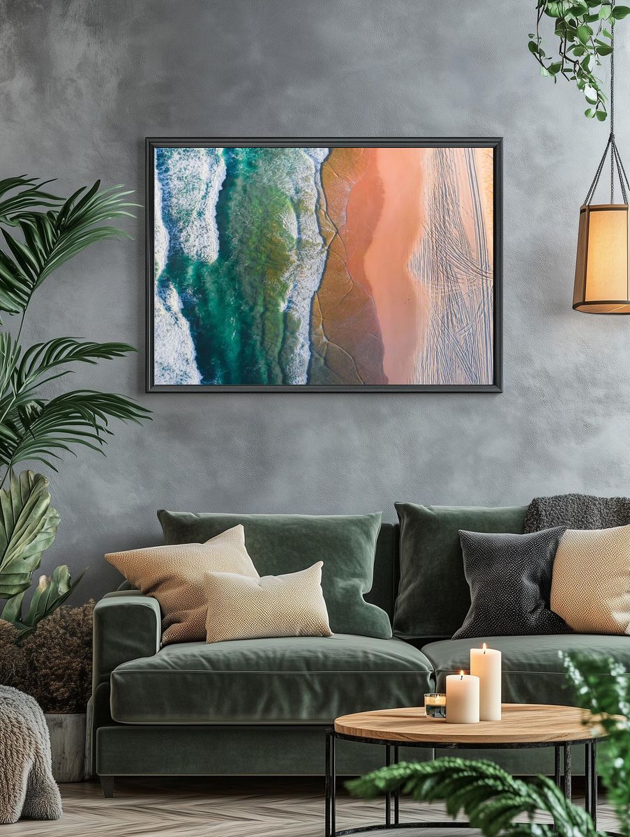 Drone view beautiful beach crystal. — room view 4