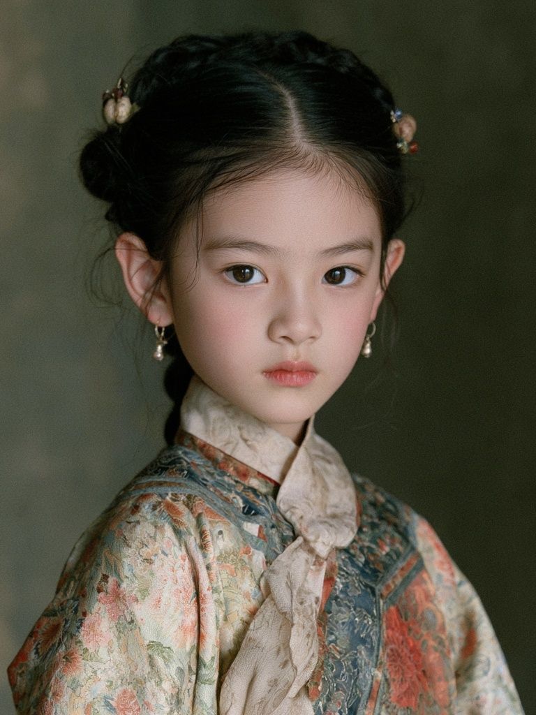 Young Girl Portrait Photography Poster. poster — photography art
