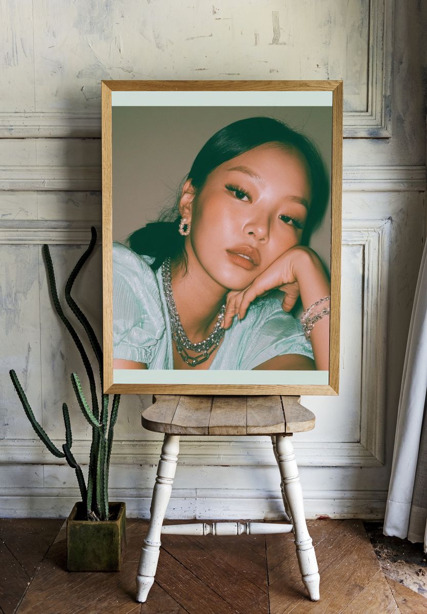 Soft Glam Portrait Print. room preview
