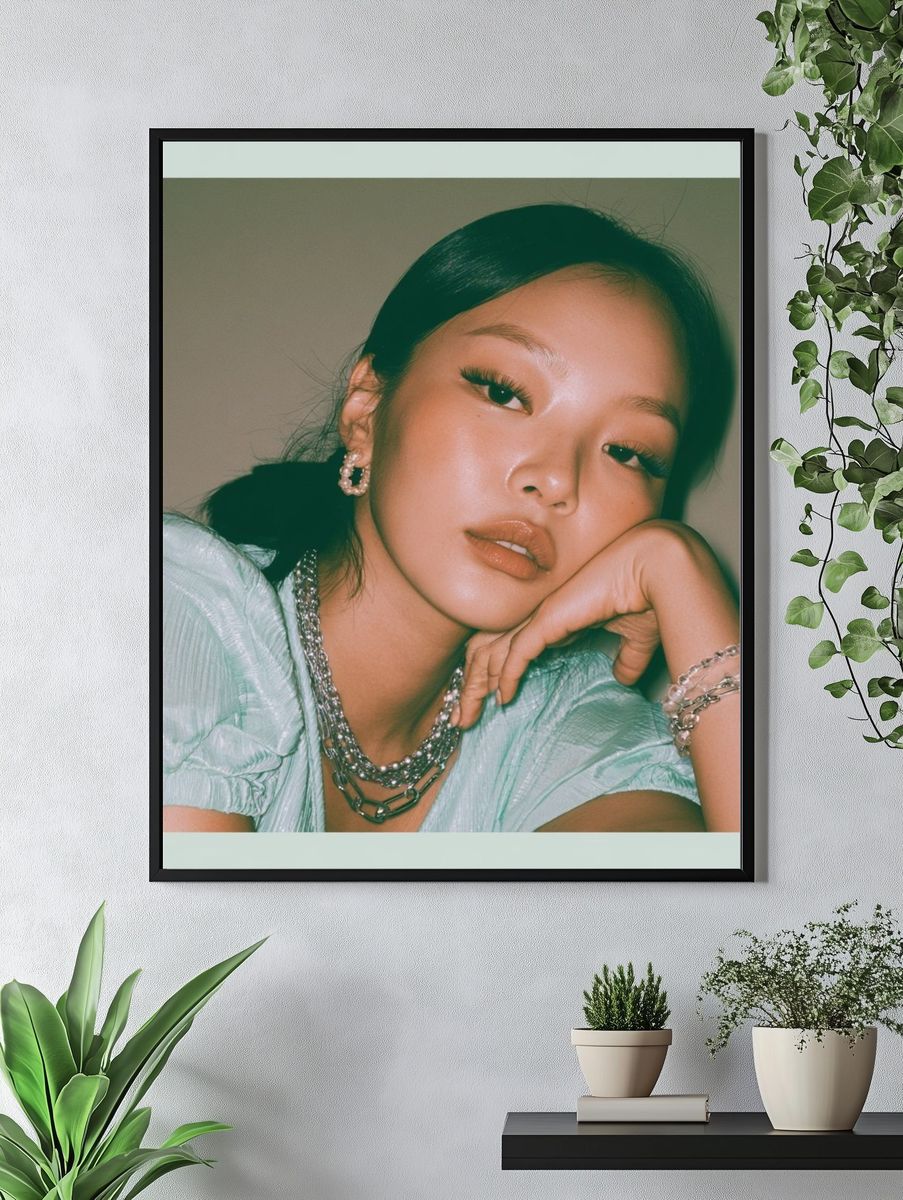 Soft Glam Portrait Print. — room view 4