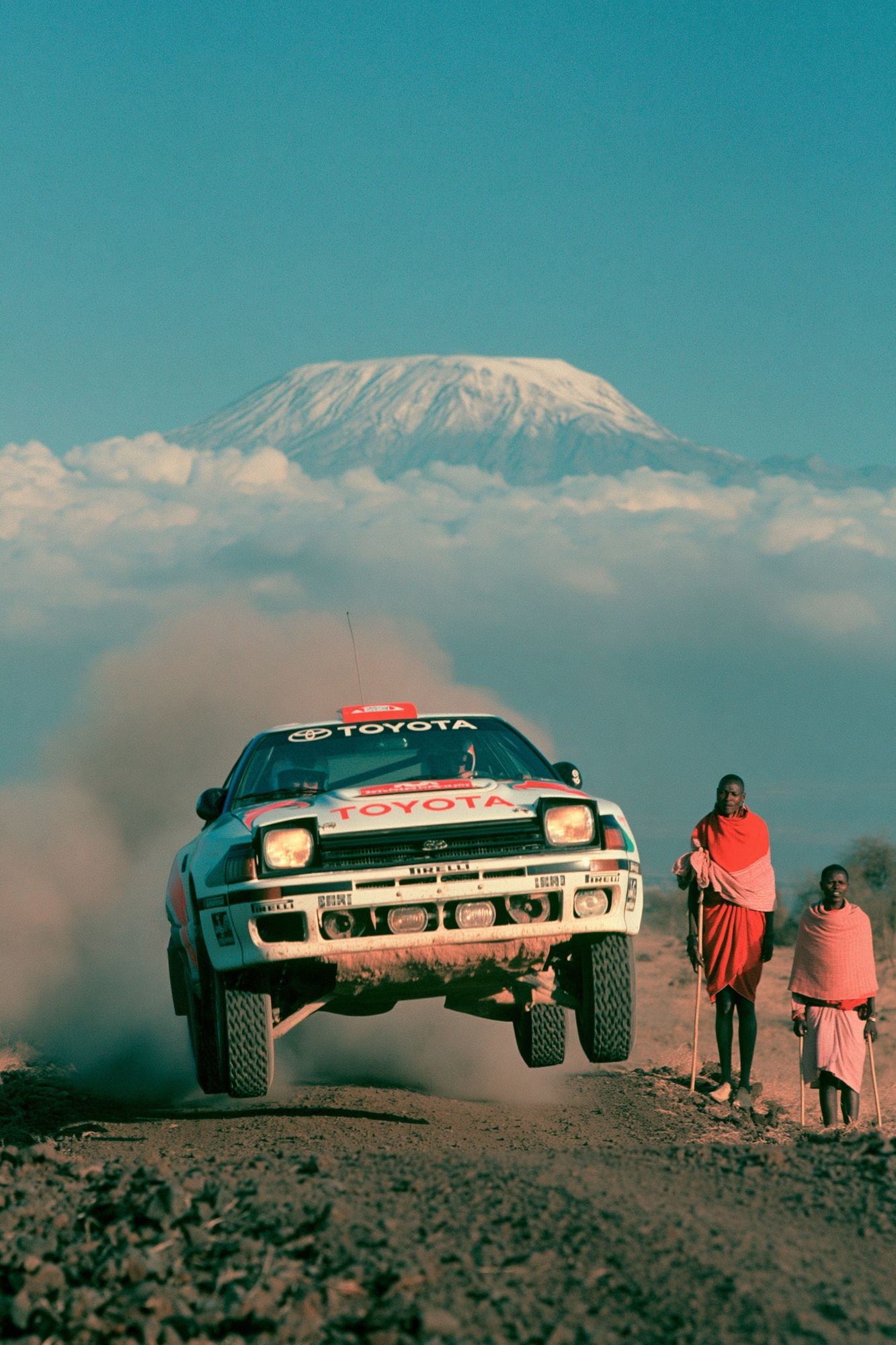 Toyota Rally at Kilimanjaro Poster. poster detail
