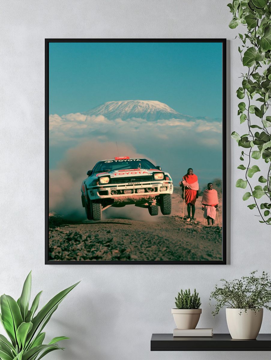 Toyota Rally at Kilimanjaro Poster. — room view 4