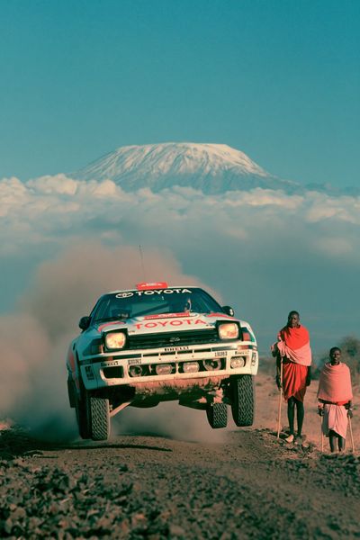 Toyota Rally at Kilimanjaro Poster.