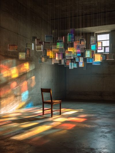 Prismatic Light Room Photography Poster.