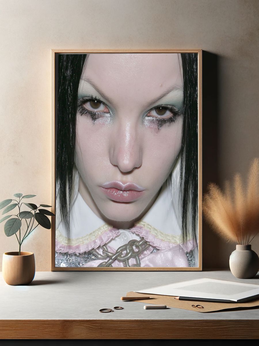 Avant-Garde Portrait Photography Poster. — room view 2