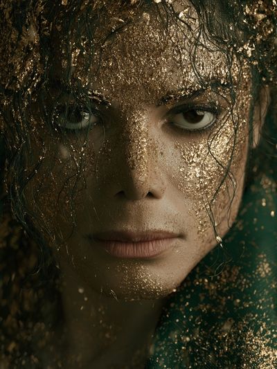 Gilded Portrait Photography Poster.