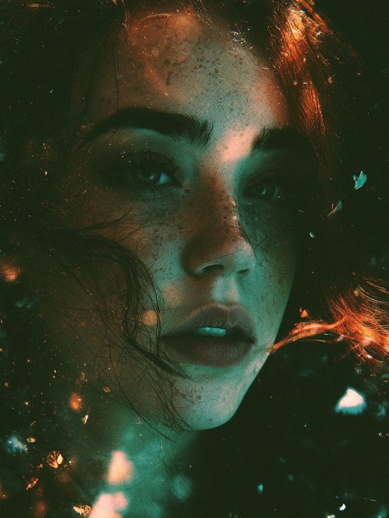 Dreamlike Portrait Photography Poster. poster detail