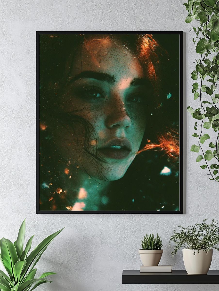 Dreamlike Portrait Photography Poster. — room view 4