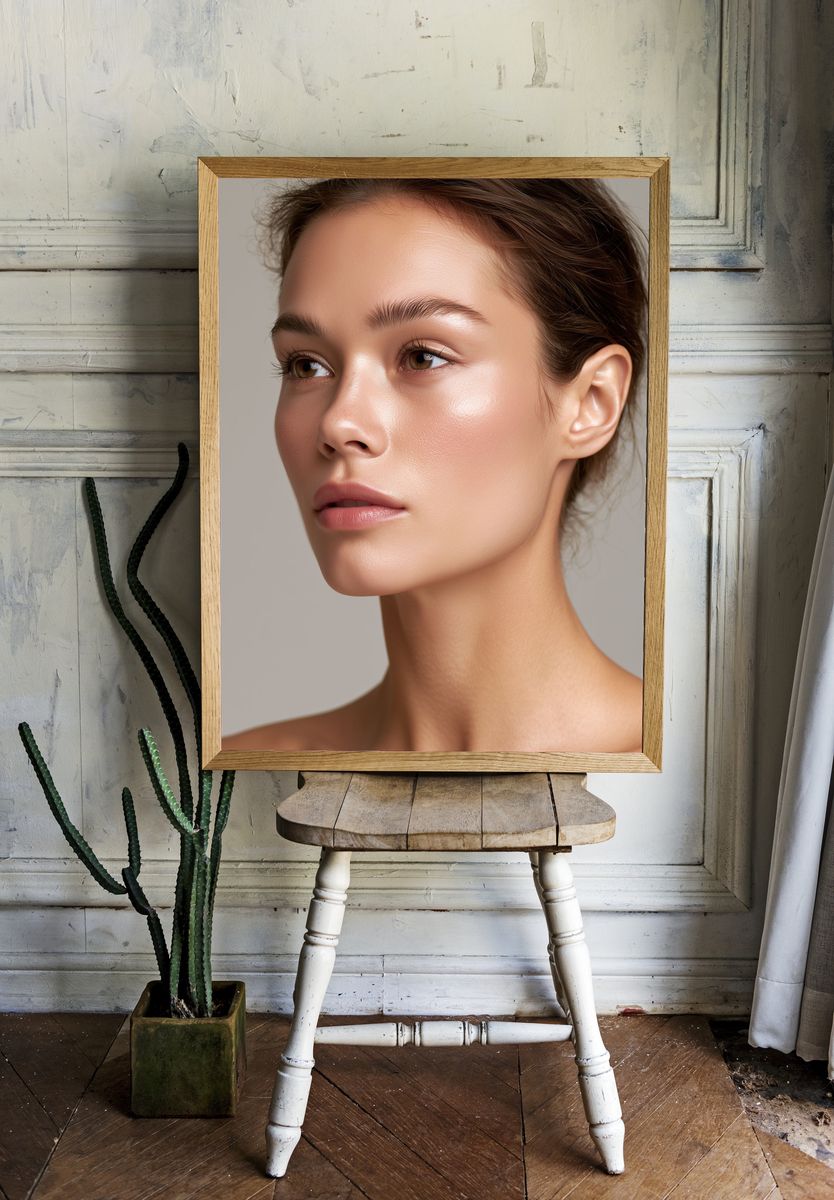Elegant Portrait Photography Poster. room preview