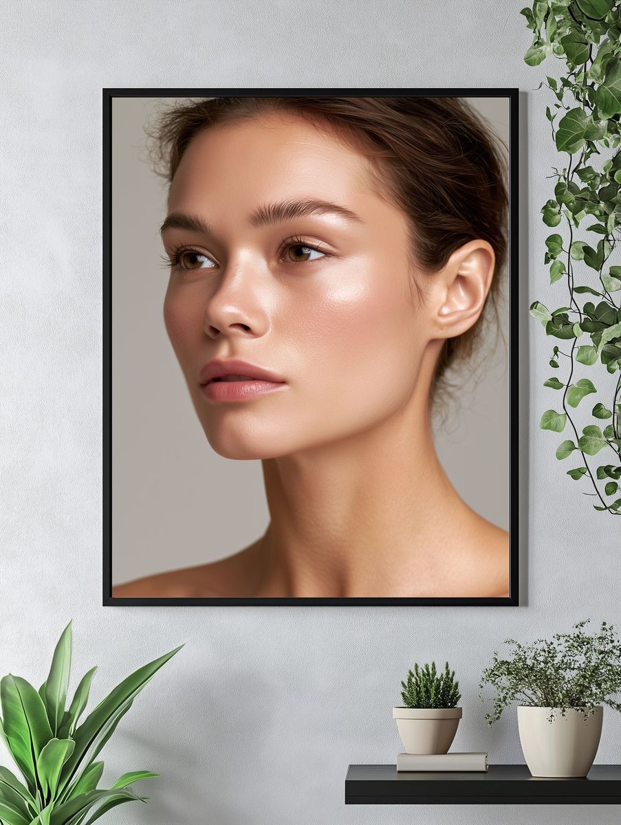 Elegant Portrait Photography Poster. — room view 4