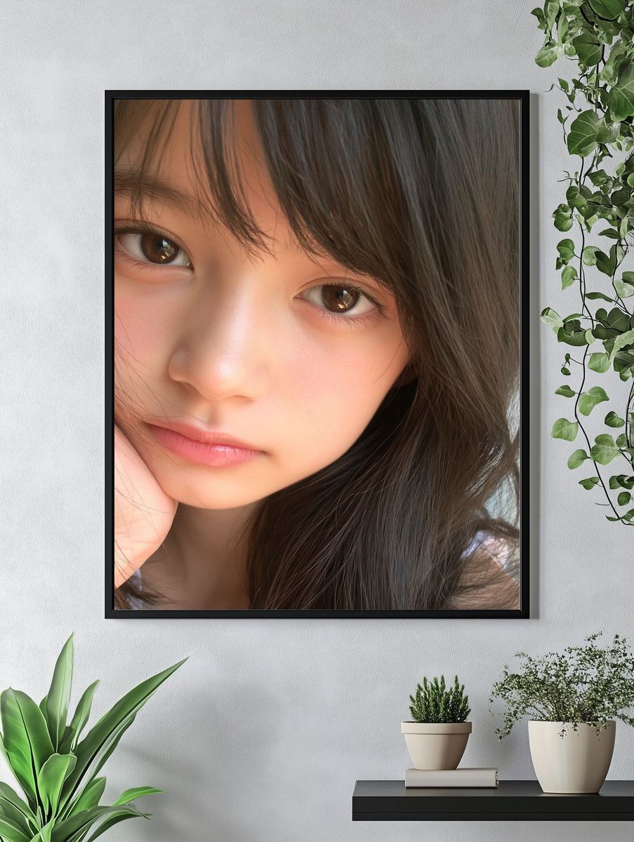 Soft Portrait Photography Poster. — room view 4