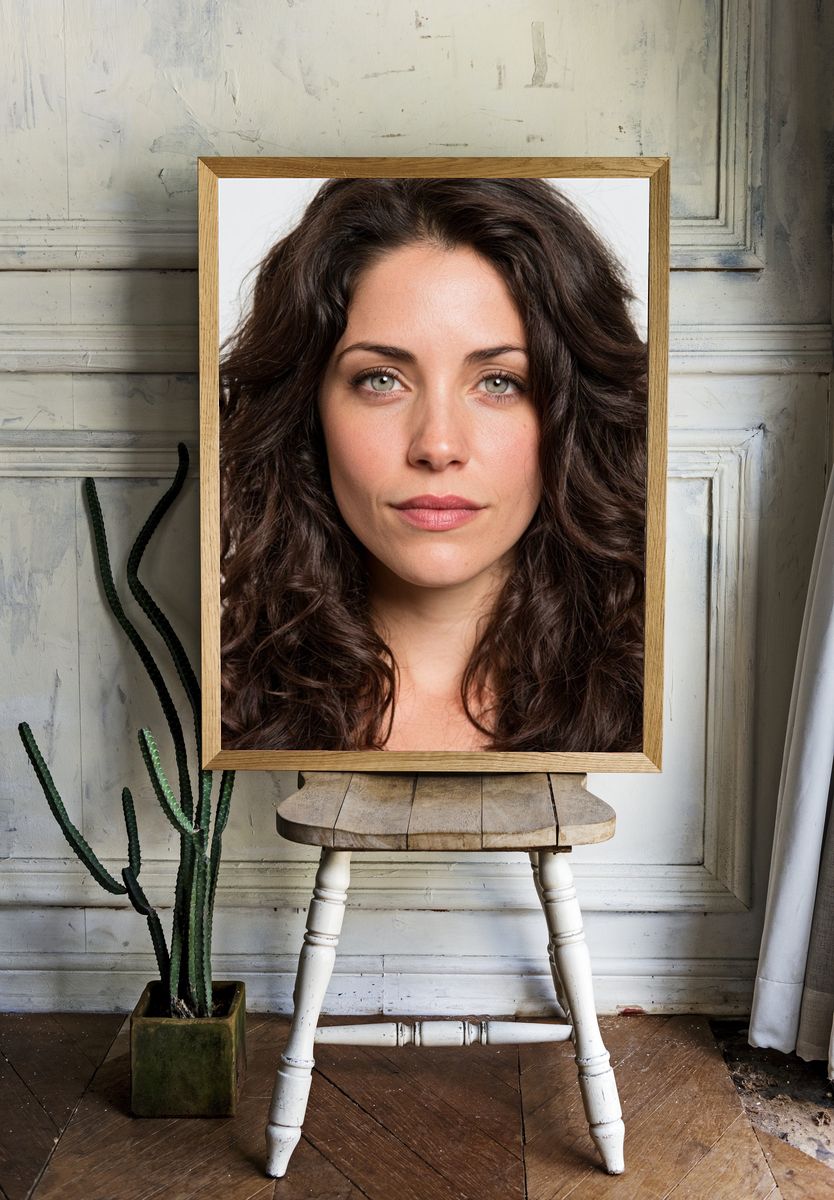 Woman Portrait Photography Poster. room preview