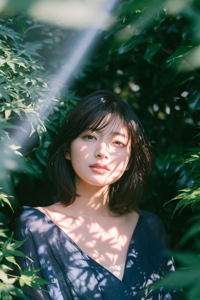 Forest Portrait Photography Poster.