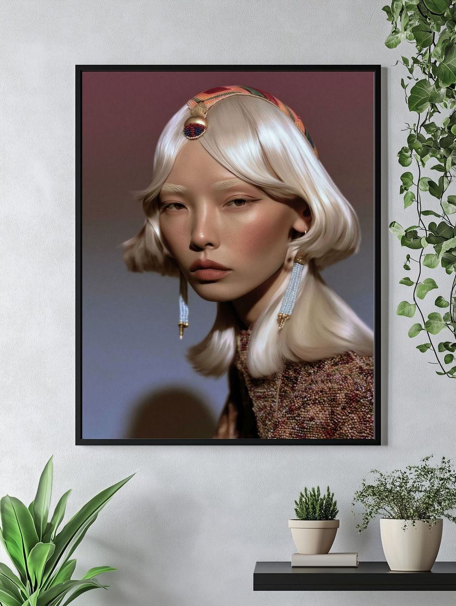 Avant-Garde Portrait Photography Poster. — room view 4