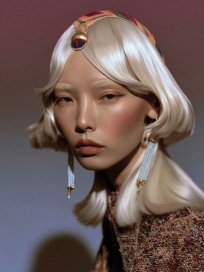 Avant-Garde Portrait Photography Poster.